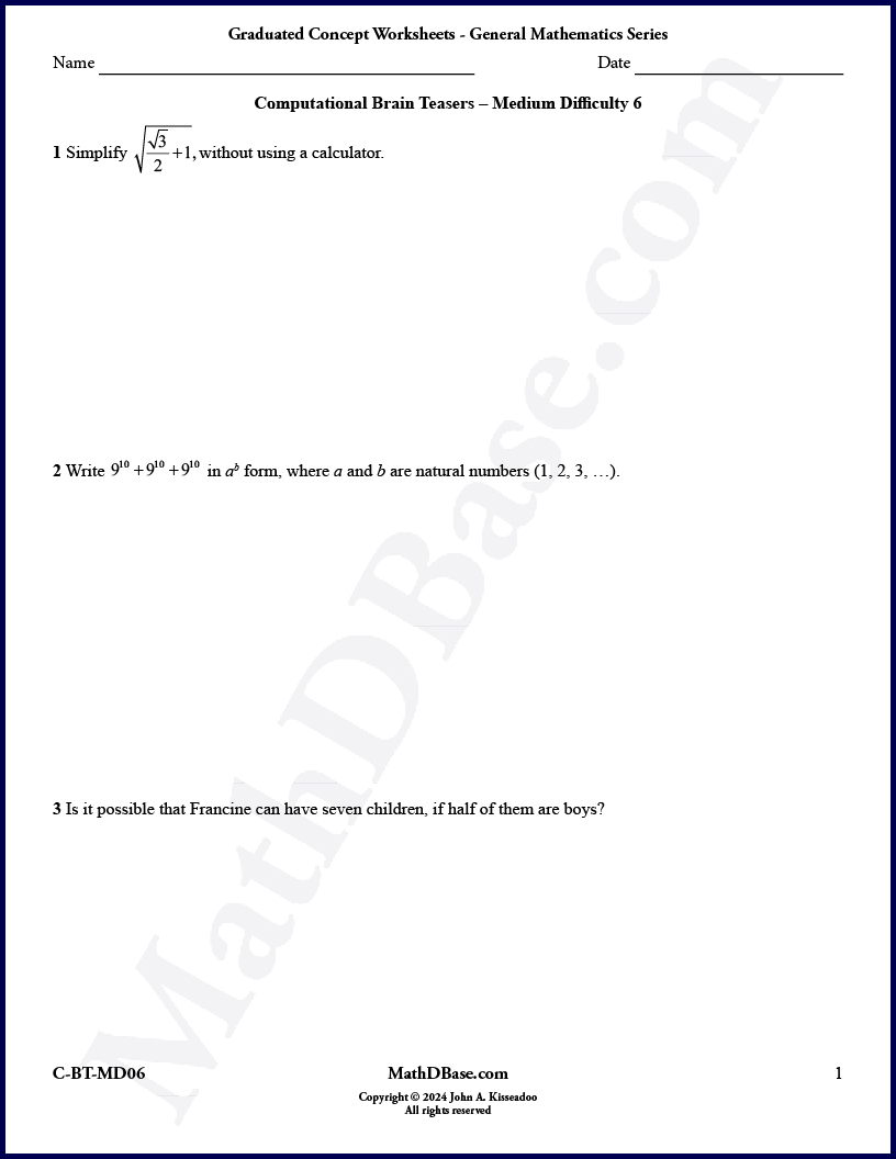 Computational Brain Teasers 9 thumbnail